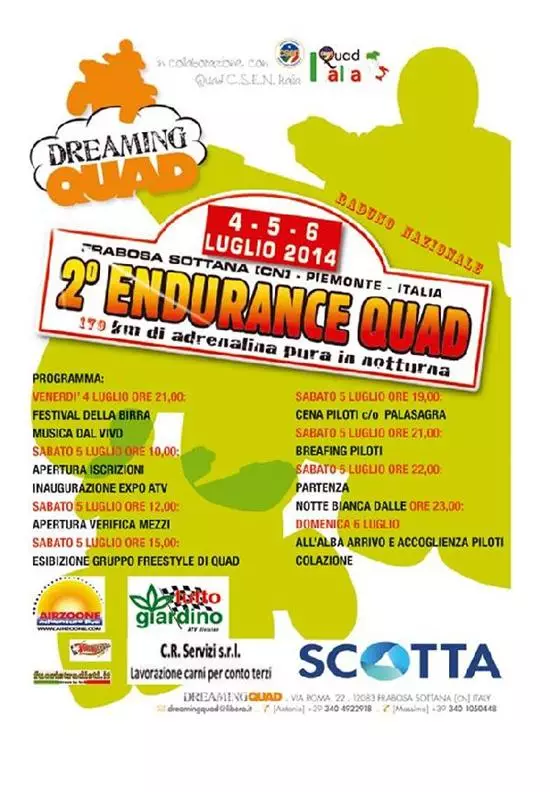 2ª edizione dell’Endurance Quad