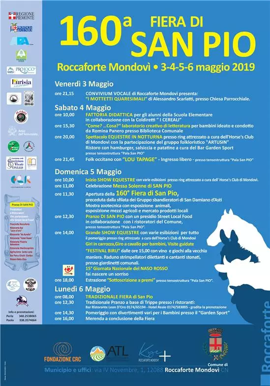 Programma San Pio 2019