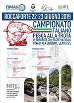 CAMPIONATO ITALIANO PESCA ALLA TROTA IN TORRENTE CON ESCHE NATURALI